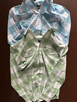 RALPH LAUREN  DOUBLE POCKET CHECK SHIRT