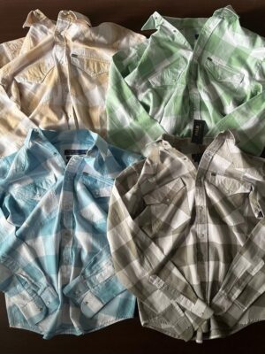 RALPH LAUREN  DOUBLE POCKET CHECK SHIRT